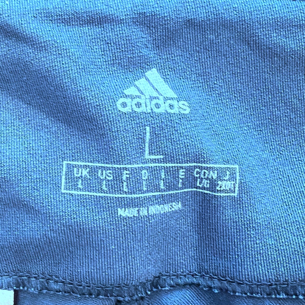 Adidas Cropped Blue Golf Pants - Picture 6 of 6
